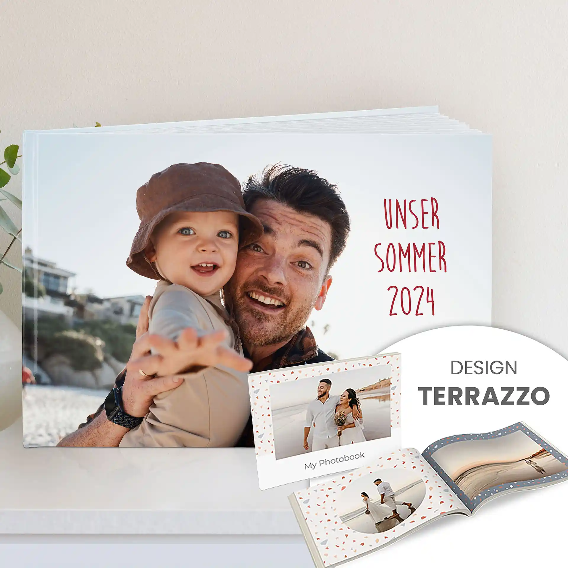 Fotobuch gestalten im Querformat – Premium Hardcover A4 | alfo.fotobuch